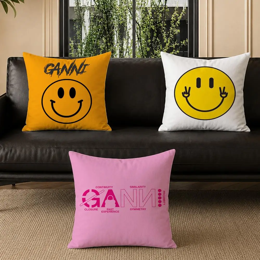 Brand GGannied Cushion Cover Washable Soft Thick Cushion Cover Decorative Pillowcase for Sofa Living Room Home