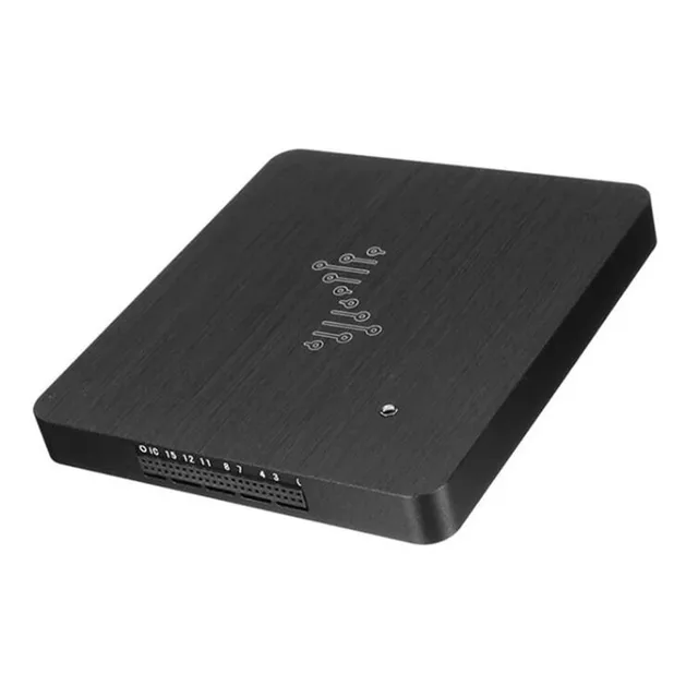 DreamSourceLab DSLogic Plus przenośny metalowy analizator logiczny DSLogic 16 kanałów 100 MHz analizator logiczny debugowania oparty na USB
