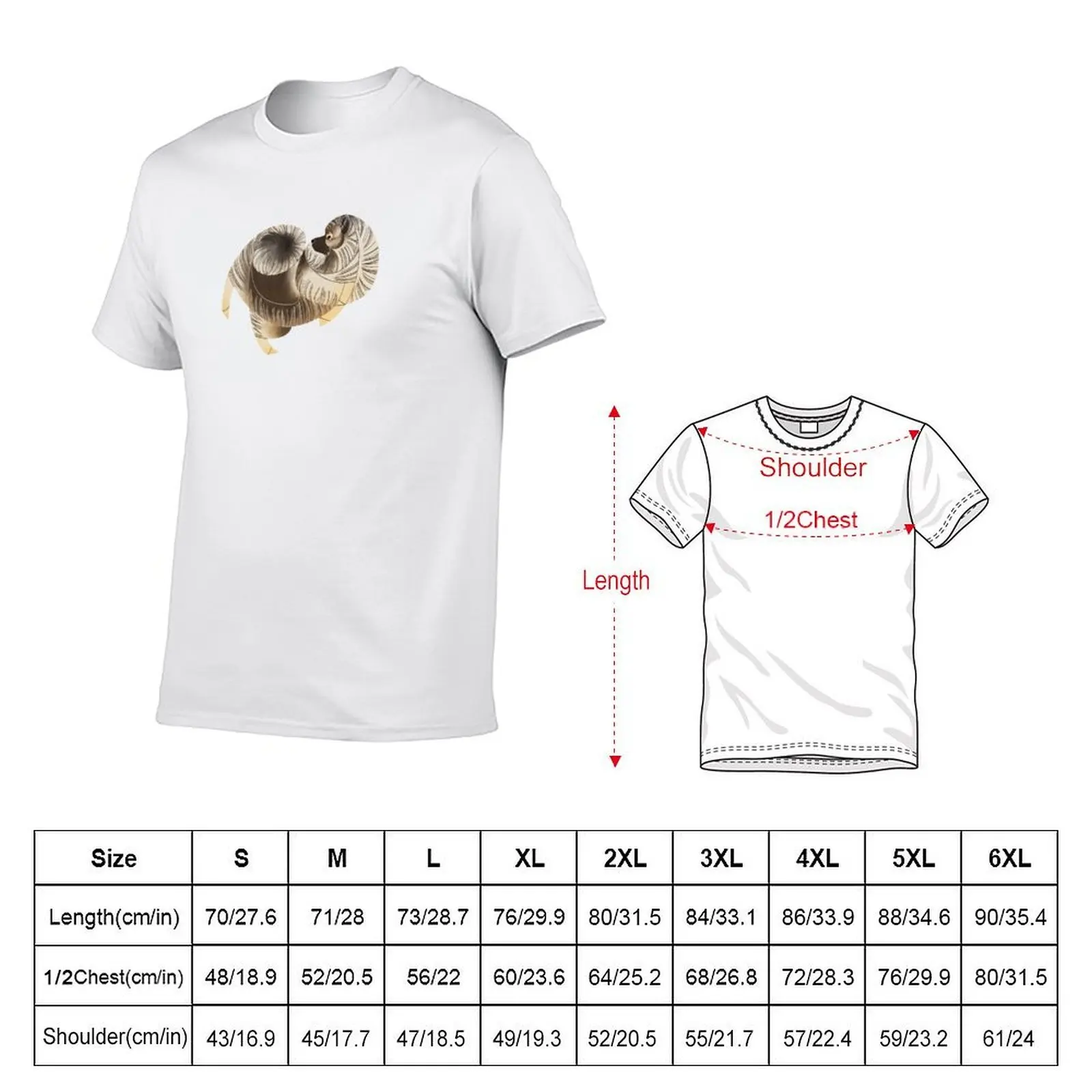 Year of the Dog - Keeshond T-Shirt printed t shirts for man t shirts for man graphic vintage T-Shirt