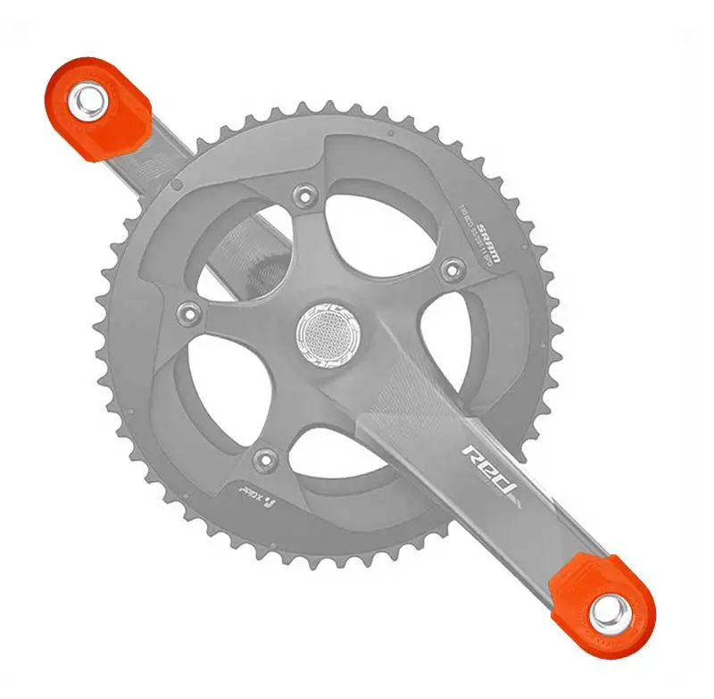 Fahrrad Kurbelschutz Mountainbike und Rennrad Kettenblatt Kurbelschutz TPU Universal Kurbelschutz – Detail 15