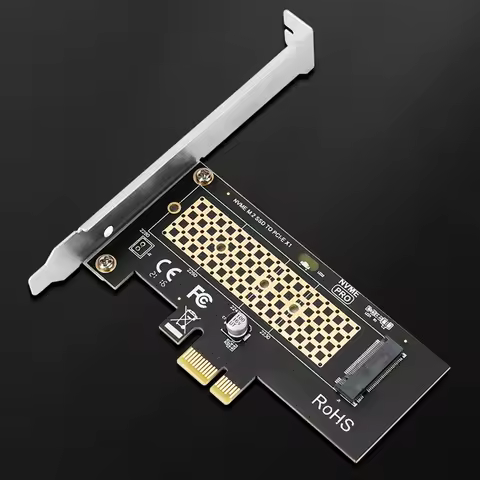 SSD PCIE X1 Expansion Card 8Gbps Full Speed M.2 NVME SSD To PCIe 3.0 X1 Adapter Card Support 2230 2242 2260 2280 For Desktop PC