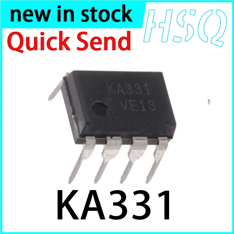 5PCS New KA331 Inline DIP-8 Voltage Frequency Converter Chip IC KA331