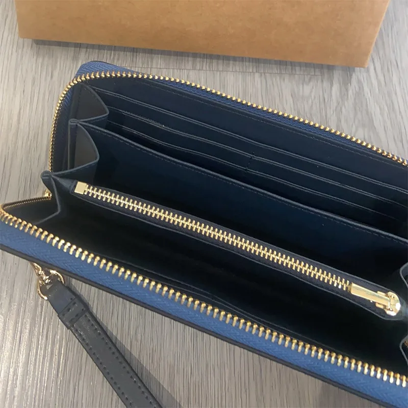 2025 جديد تيري الكرز طباعة محفظة طويلة الرجعية مخلب عملة بطاقة حقيبة يد محفظة جلدية نمط الفاكهة الاستخدام اليومي خفيفة الوزن