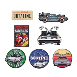 Cartoon Car Enamel Pin Custom Brooch Lapel Badge Metal Clothes Accessories Wholesale Backpack Jewelry Gift for Friends