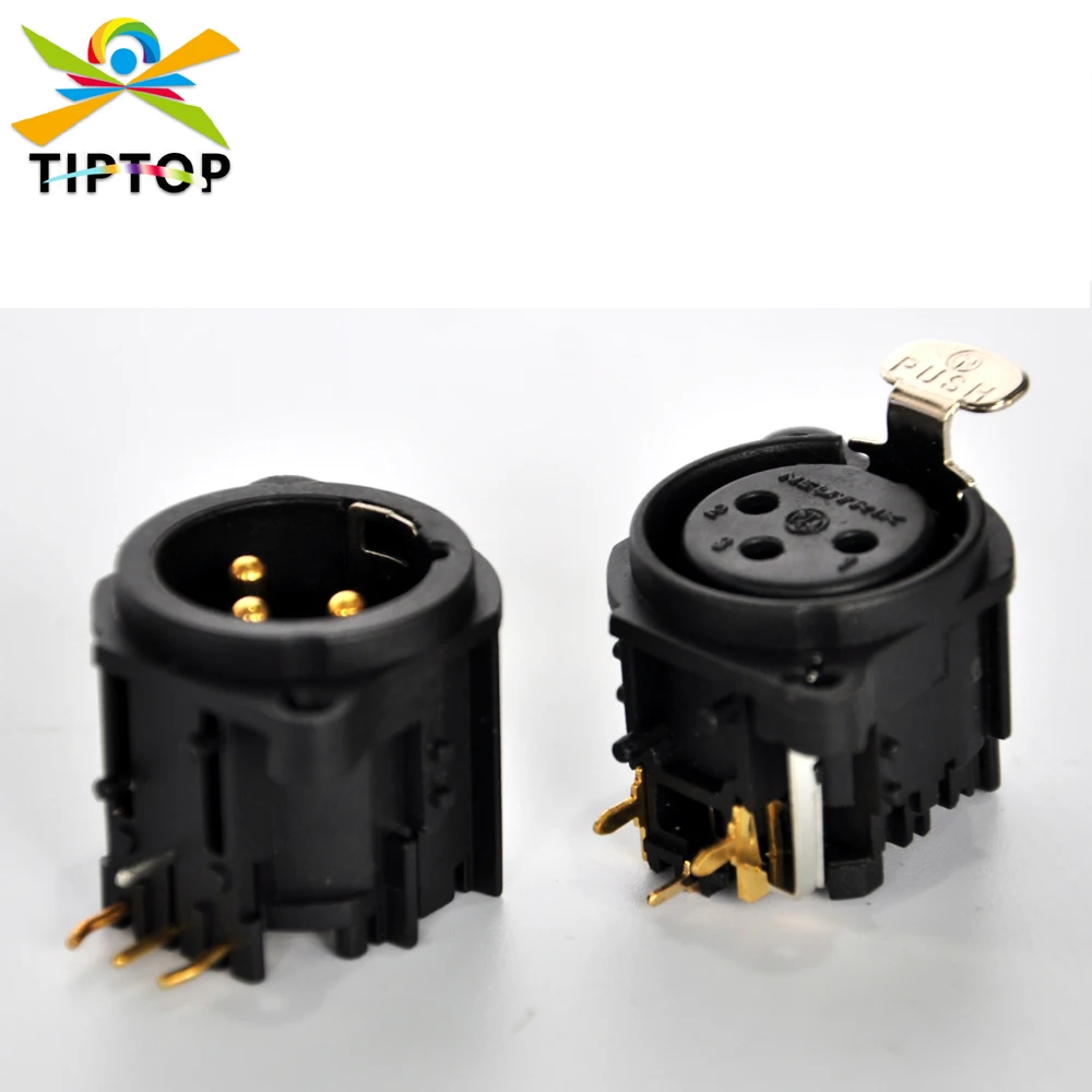 

TIPTOP 3 Pin Bending Plastic Housing Male Female Socket Plated Gold 3PIN Curved Feet PLASTITE For PCB Board Mounting