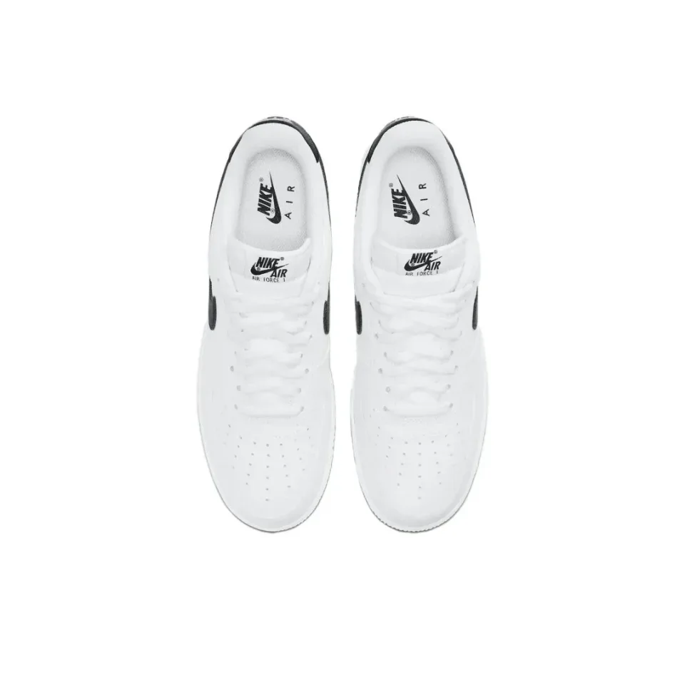 Nike-zapatillas Nike Air Force 1 Low \'07 para mujer, zapatos de Skateboarding Unisex AF1, color blanco puro, estilo Retro clásico, DD8959-100