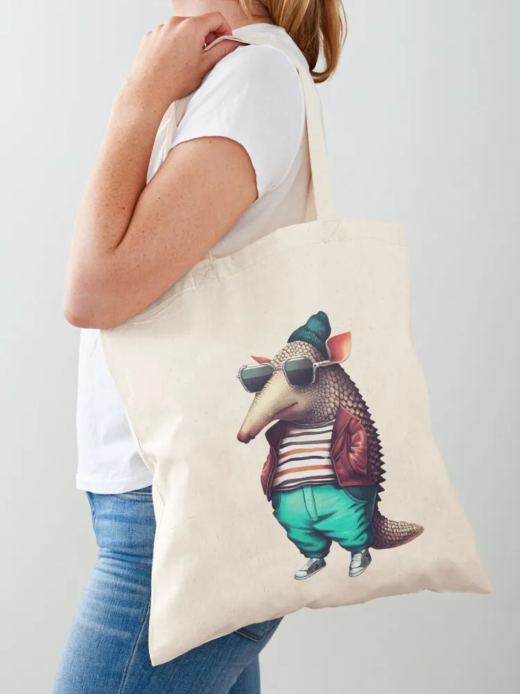 

Hipster Armadillo V4 Tote Bag Handbags supermarket folding bag Custom bag tote women