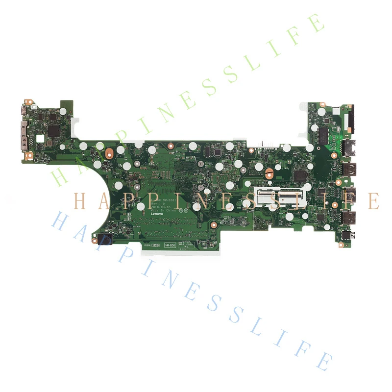 Y... 01YR334 For Lenovo ThinkPad T480 NM-B501 Laptop motherboard i7-8550U 01YR335 view 2