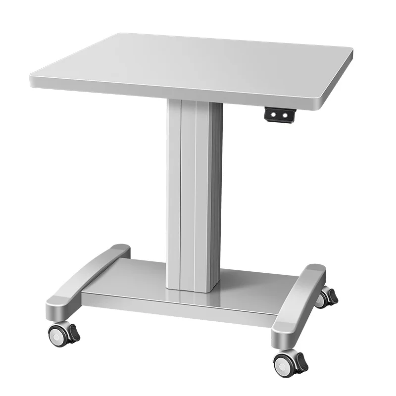 Mobile lifting column with wheel Intelligent office Standing laboratory Electric lifting table Adjustable height