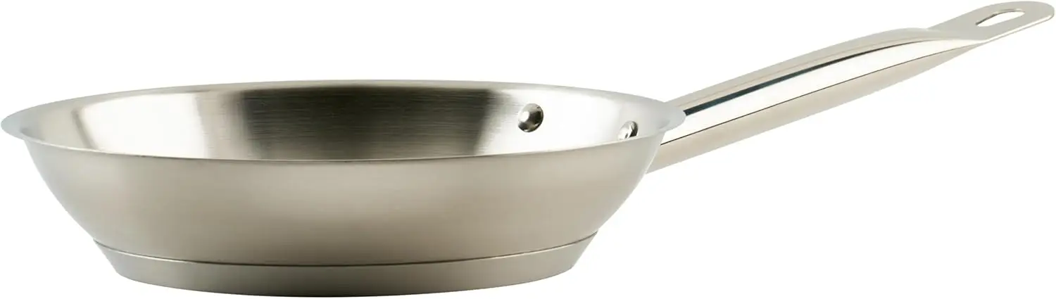 

Сковорода Winco коммерческого класса из нержавеющей стали, натуральная отделка, 8 футов