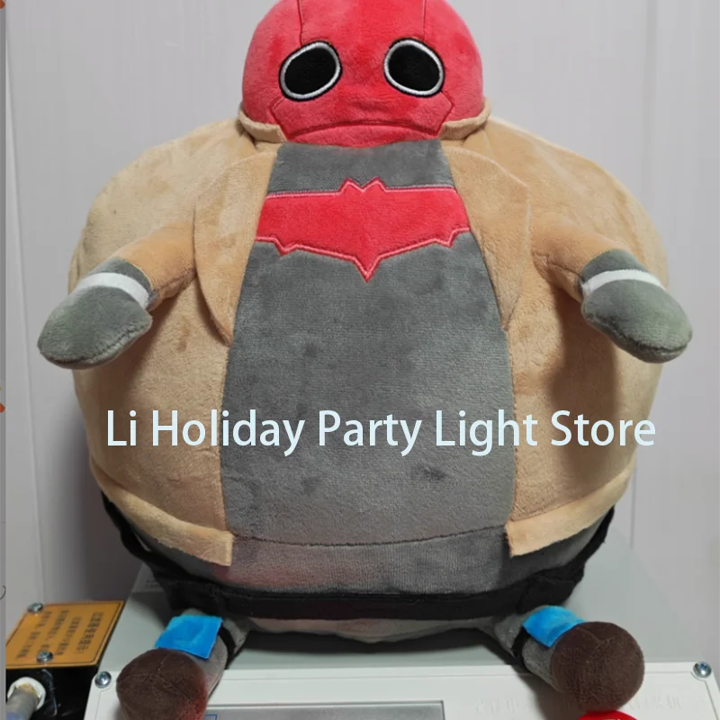 Cute Jason Todd Plush Toys XMAS Hot Red Hood Stuffed Doll Fans Pillow Birthday Holiday Gifts Toys Room Decoration  30x25x25cm