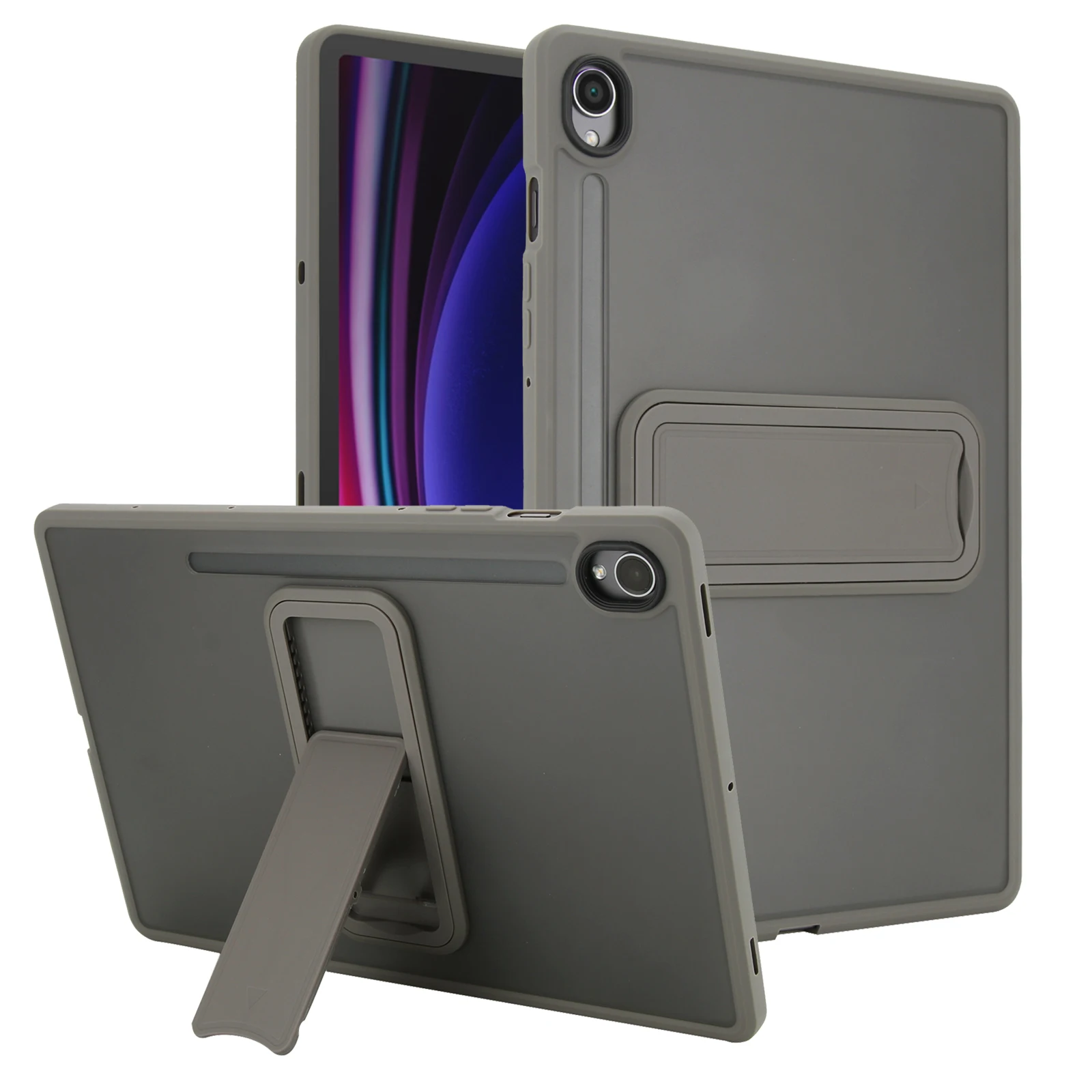 

Translucent Stand Tablet Case For Samsung Tab A9 Plus S10 S9 FE A8 A7 Lite 11 10.5 8.7 inch Kickstand Hard Holder Cover