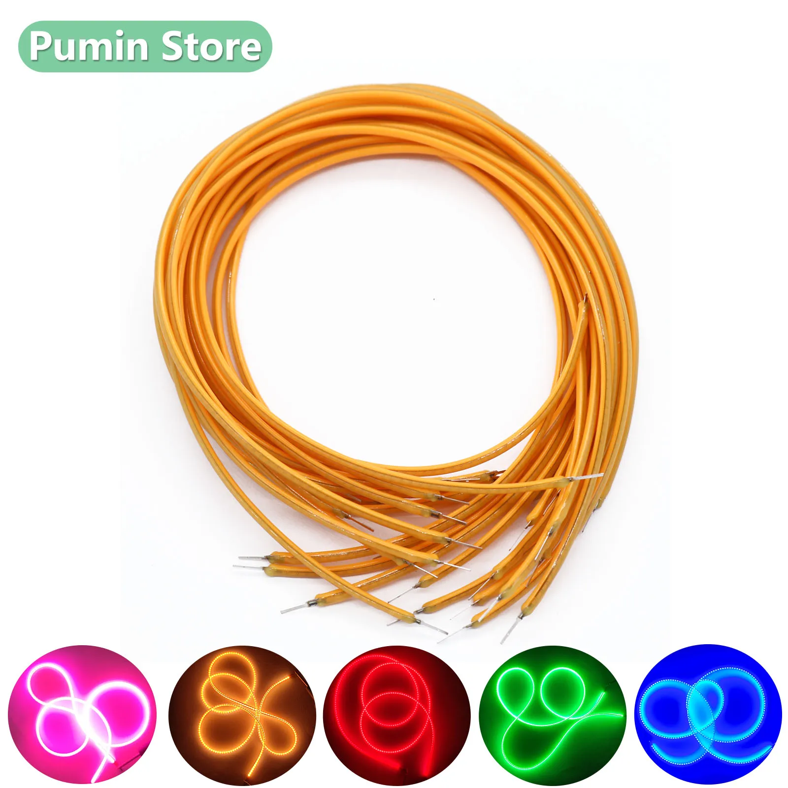 LED Filament DC3V 38mm 60mm 80mm 130mm 145mm 185mm 260mm 300mmVintage Edison Flexible Light Home Accessories For Home Decoration