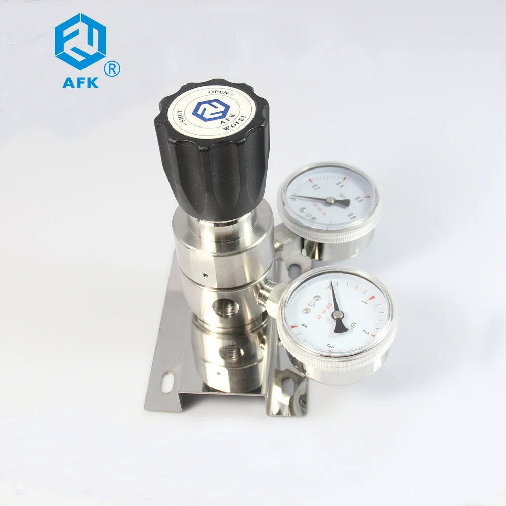 Chemical Lab Laboratory Panel Mounting Nitrogen Gas Low Pressure Regulator Malaysia