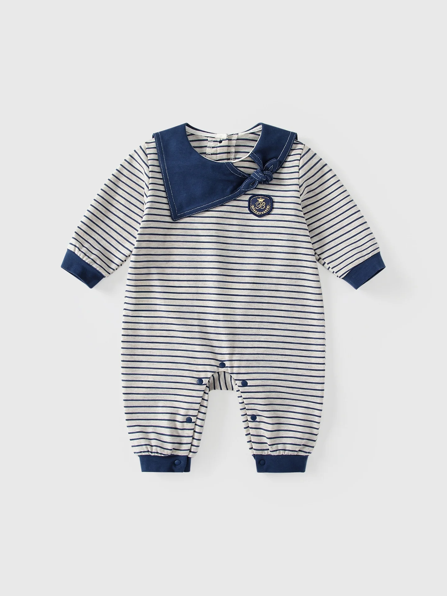 

Весенний комплект для мальчика: полосатый костюм-комбинезон, очаровательная школьная одежда для малышей, наряд Haome, длинные брюки