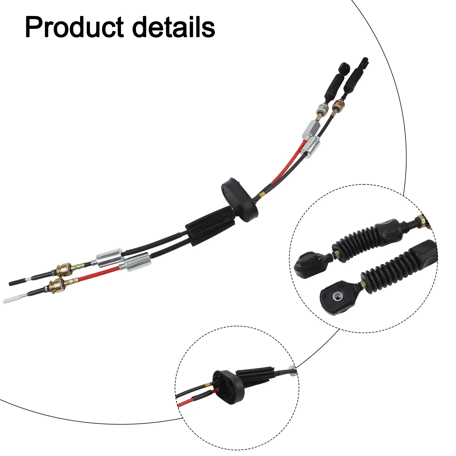 Cable anticorrosión 2010-2015 Reparación de automóviles Mantenimiento de automóviles No deformación OEM 25186939 Instalación rápida Resistente al desgaste