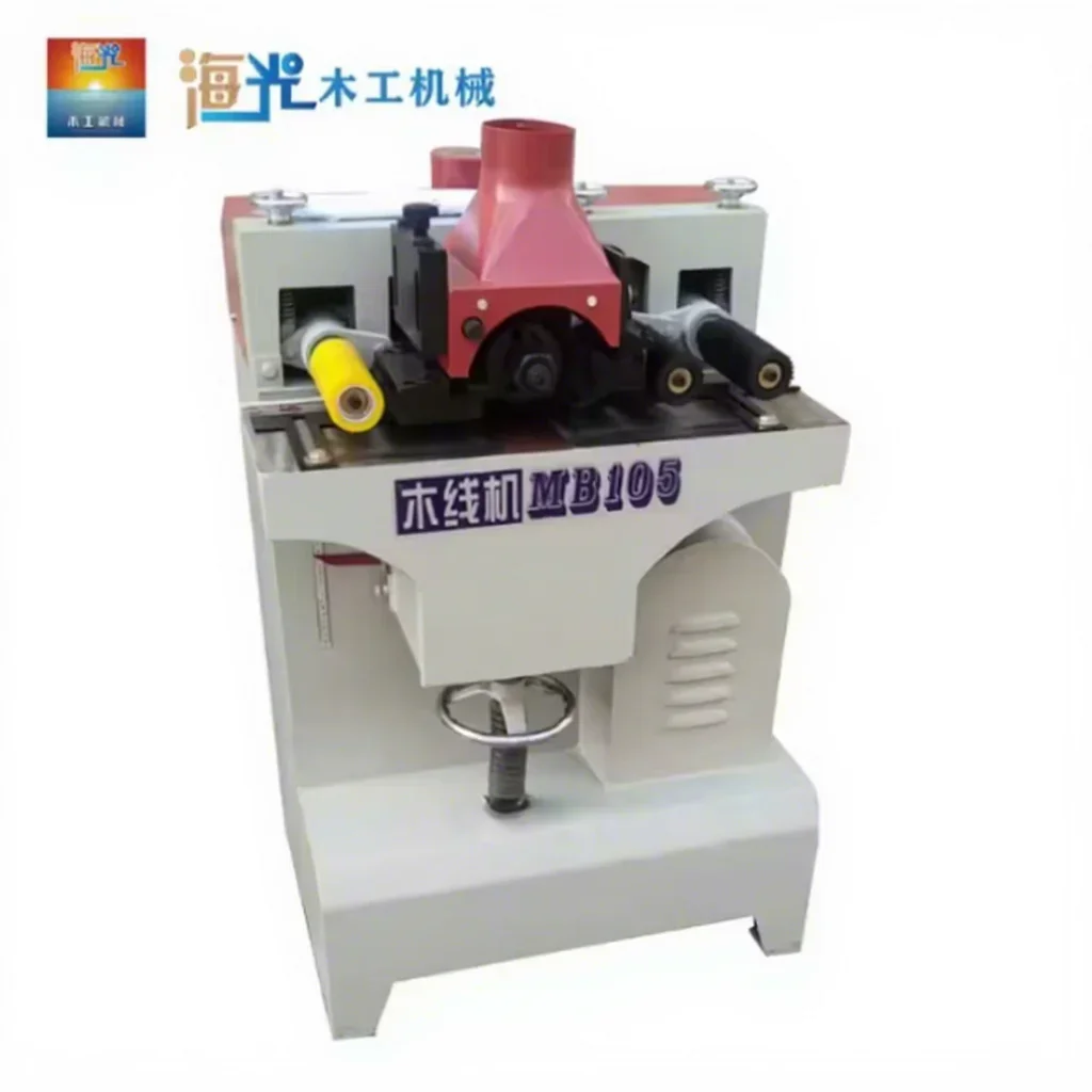 Industrial Automatic Woodworking Thread Machine with Motor Decorative Profiles 4kW Power 330kg Weight for Carpentry Tools
