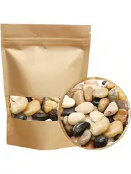 River Rocks Decorative Ornamental Pebbles Garden Landscaping Stones Gravel Filler for Home Decoration Flower Bed Fish Tank Plant