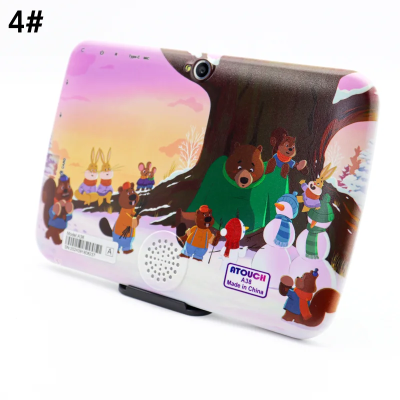 ATOUCH A38 Tablet per bambini 7 pollici Android 13.0 3 GB RAM 32 GB di archiviazione Batteria da 5000 mAh Fotocamera anteriore 5.0 M posteriore 13.0 M
