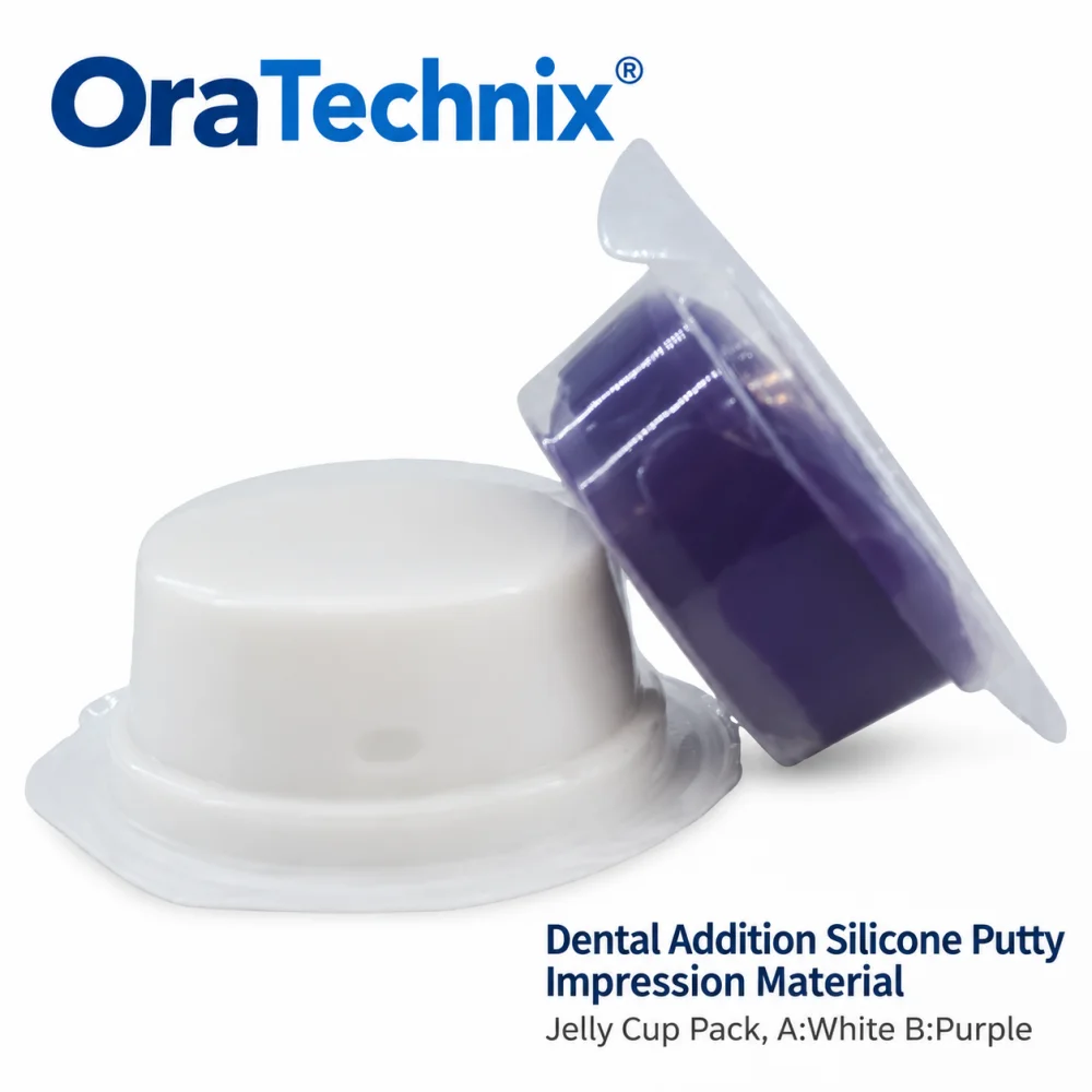 Dental Impression Material Quick-drying Clinic Use Silicone Putty Dental Impression Trays Kit