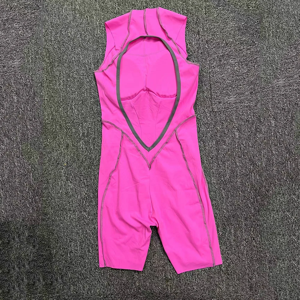 Yoga Clothes Set Workout Jumpsuits Sports Outfits Fitness Sportswear Women Tracksuit Push Up Rompers Gym Bodysuits Athletic Wear