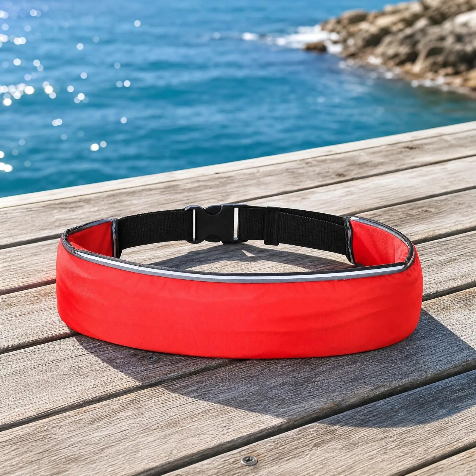 Automatic Inflatable Waist Life Belt Manual Pull Backup Oxford Cloth Kayak Paddle Surf Fishing Rescue Flotation Device