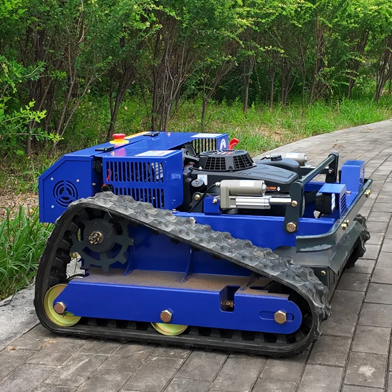 カスタマイズ可能なリモコン式人工芝刈りロボット、玄関先まで配送可能、雑草除去機能付き、あらゆる地形に対応