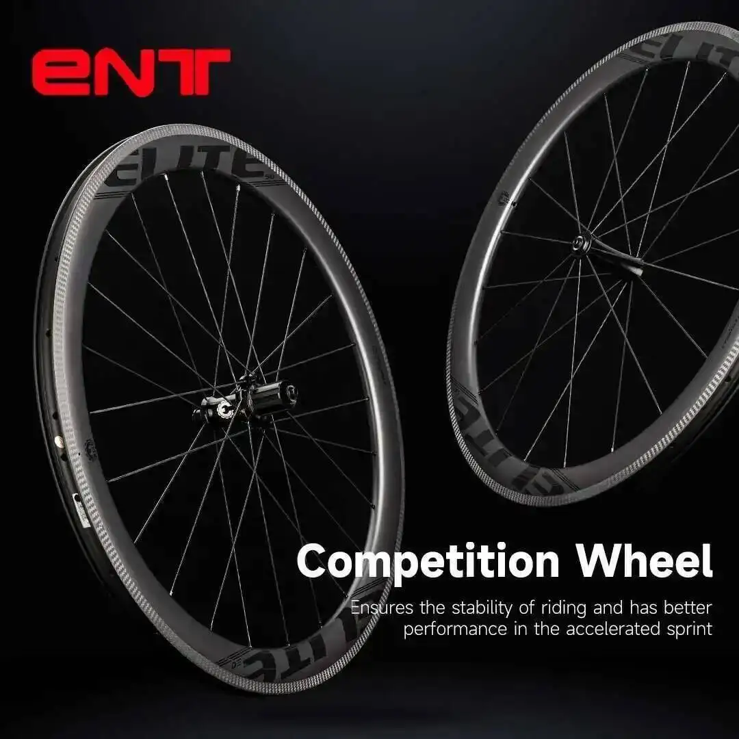 ELITEWHEELS Rodas de Carbono UD Tubeless Ready Pilar 700c