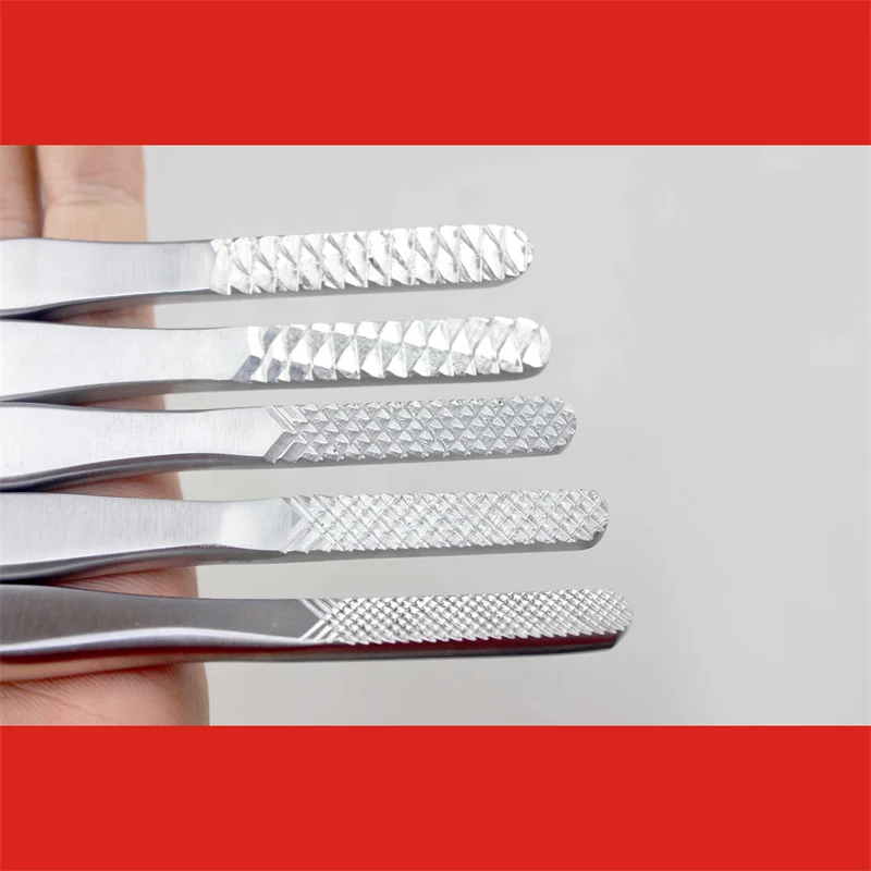 ملف عظم مسطح طبي برأسين من JZ Jinzhong ملف عظم سميك ودقيق للأسنان ملف جراحي لليدين والقدم مطحنة عظمية لتقويم العظام