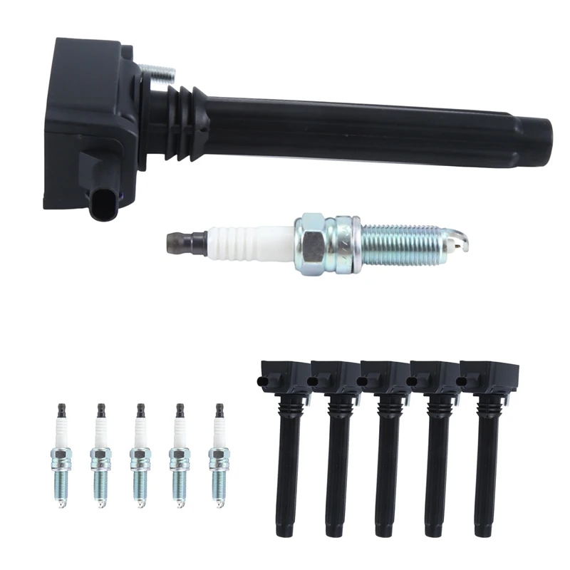 

6Pack UF648 Performance Ignition Coil&Spark Plug 5149168AH SILZKR7B11 For Dodge Jeep Ram 3.6L Replacement Accessories