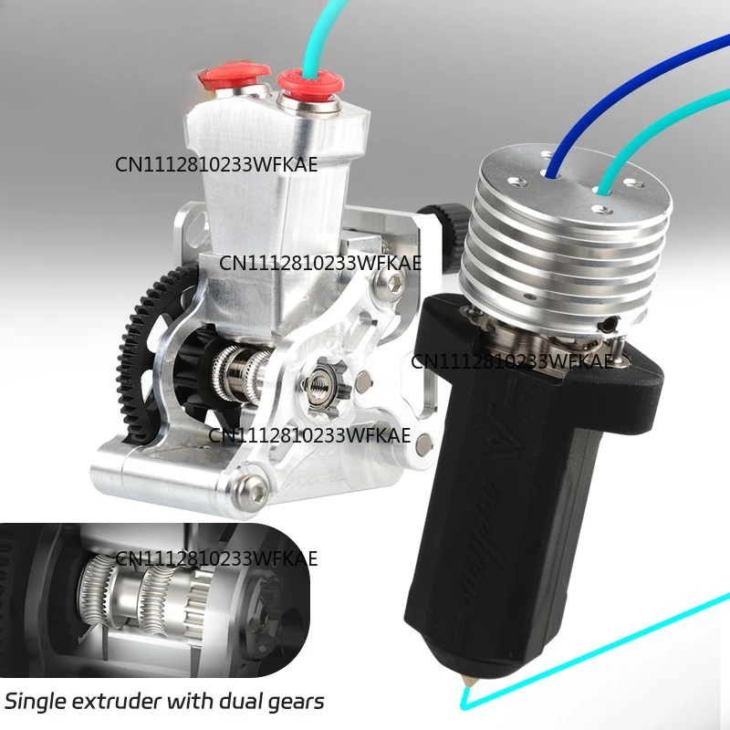 Suitable for Mellow DualVelo AIR Lite all-metal forming machine, suitable for large format 3D printers - high speed DIY printing