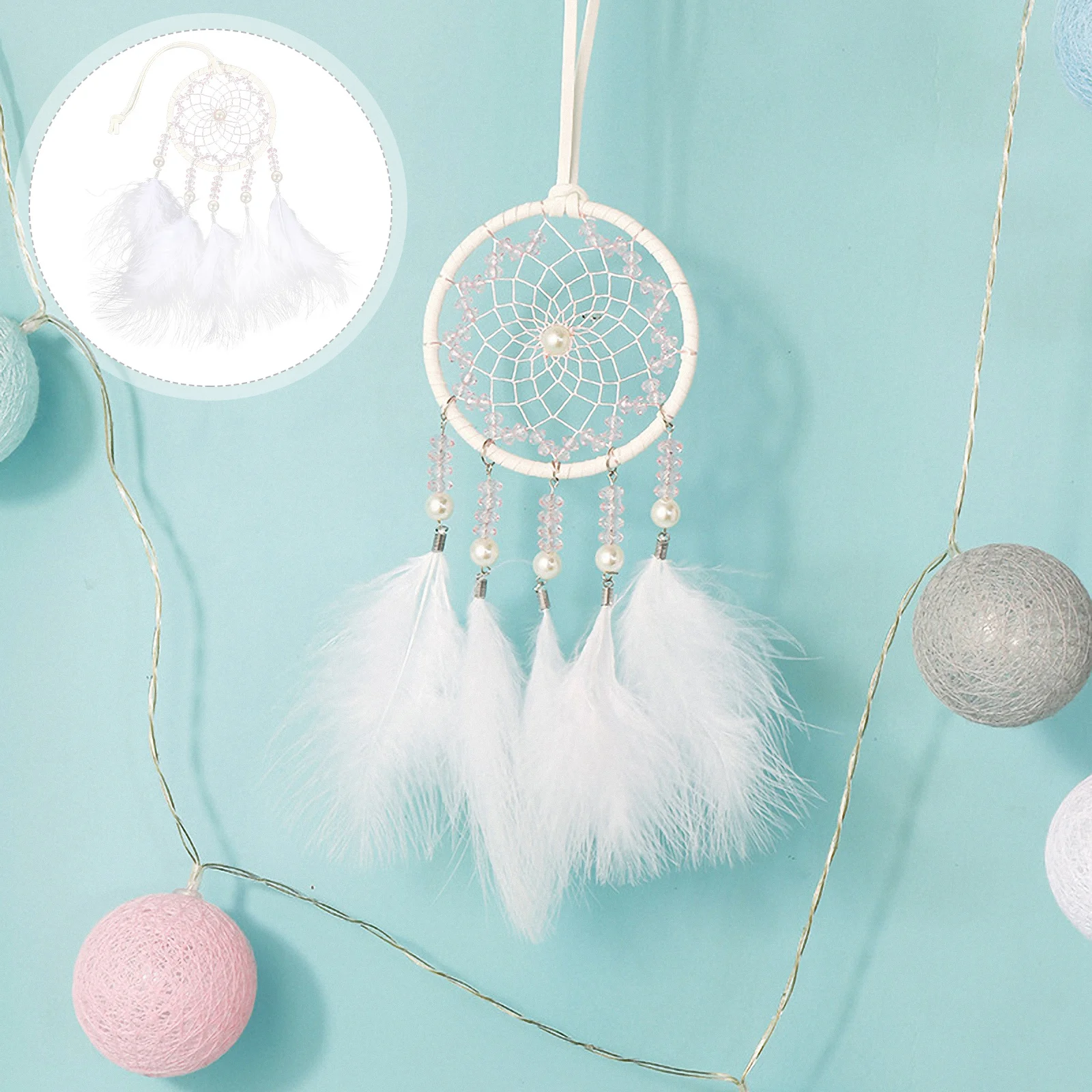 

1Pcs Dream Catcher Pendant Beautiful Hanging Ornament for Wall Home Office Creative Gift Dream Catcher
