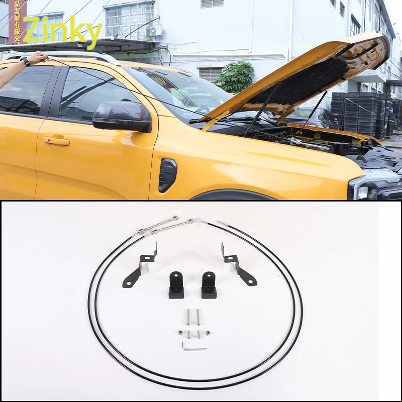 

Car Through Jungle Protection Obstacle Elimination Ropes Fit for Ford Ranger T9 2023 + Exterior Modification Accessories
