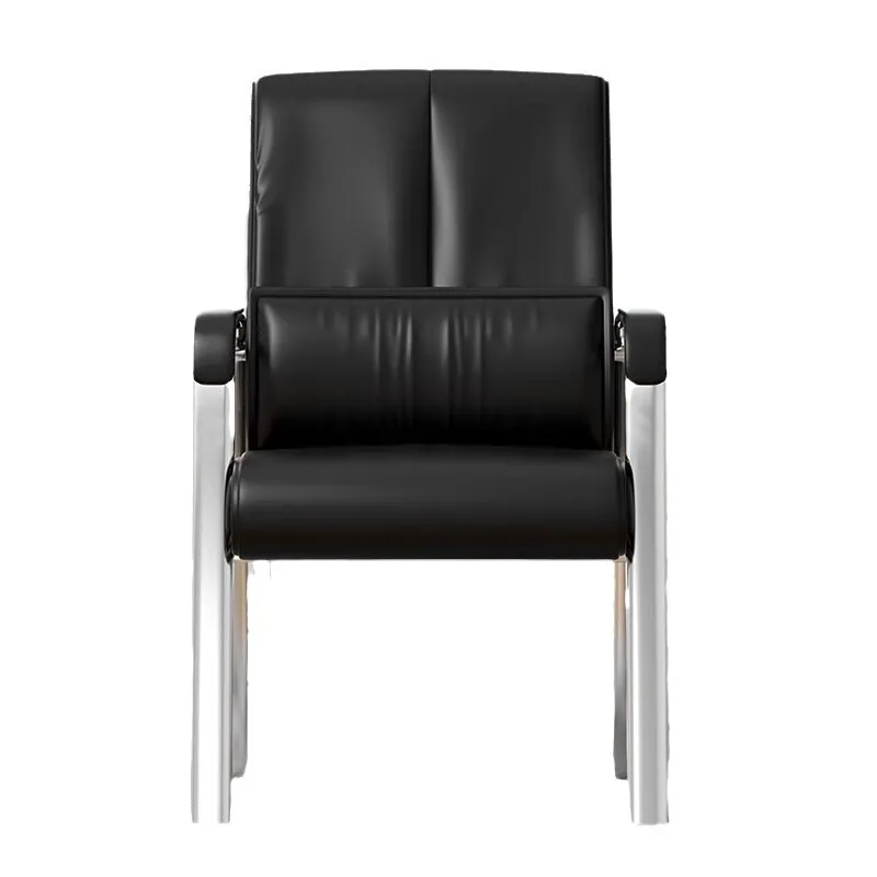 

Ergonomic computer chair, thickened office chair, meeting bow conference chair, negotiation with armrests