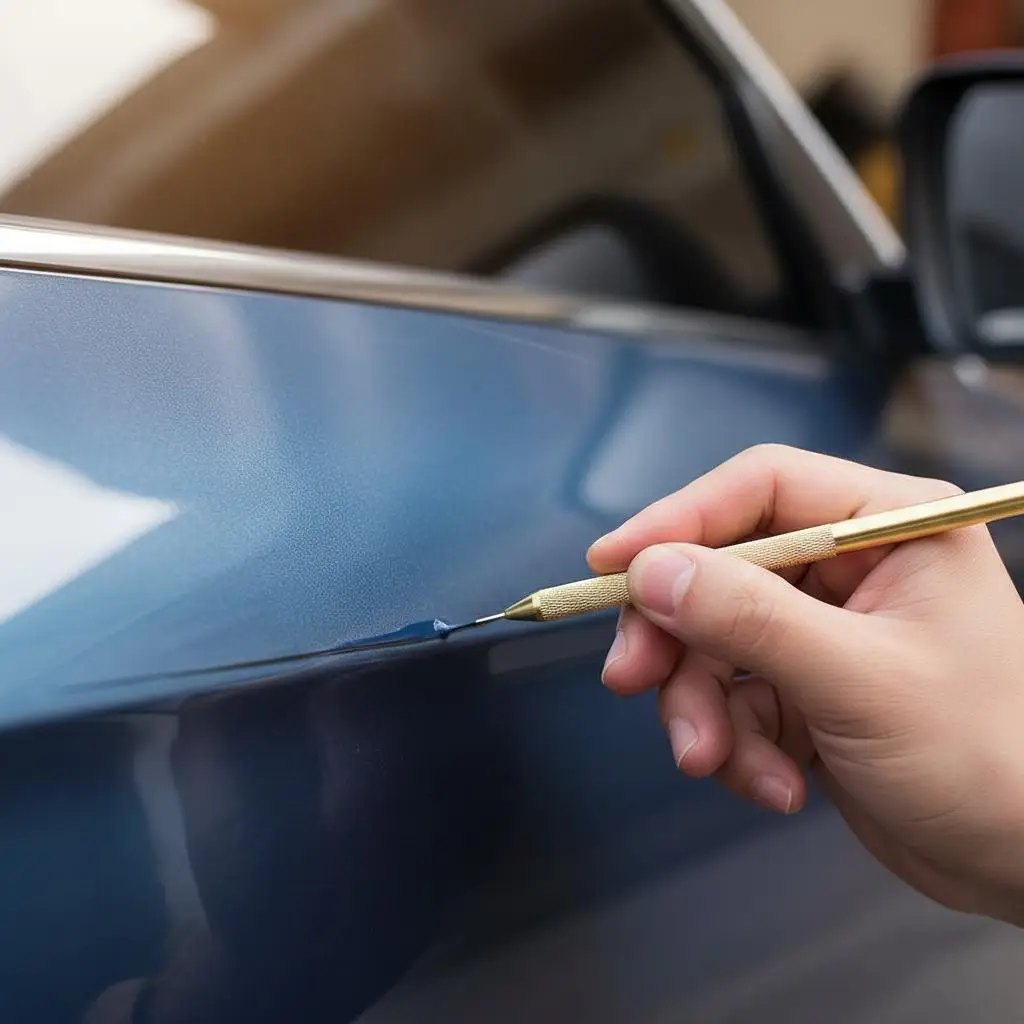 0.5/0.7mm Car Scratch Repair Paint pen Paint Scratch Repair Pen Slash Line Detail Fine Line Liquid Writer Precision Adjudicator
