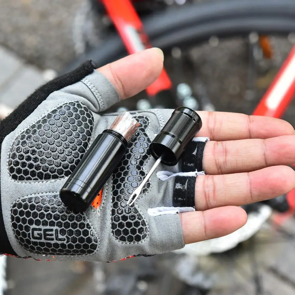 Bicycles Tire Repair Strips Bicycle Tire Repair Kit Bicycle Tubeless Tire Repair Kit with Bacon Strips Insertion for Mountain