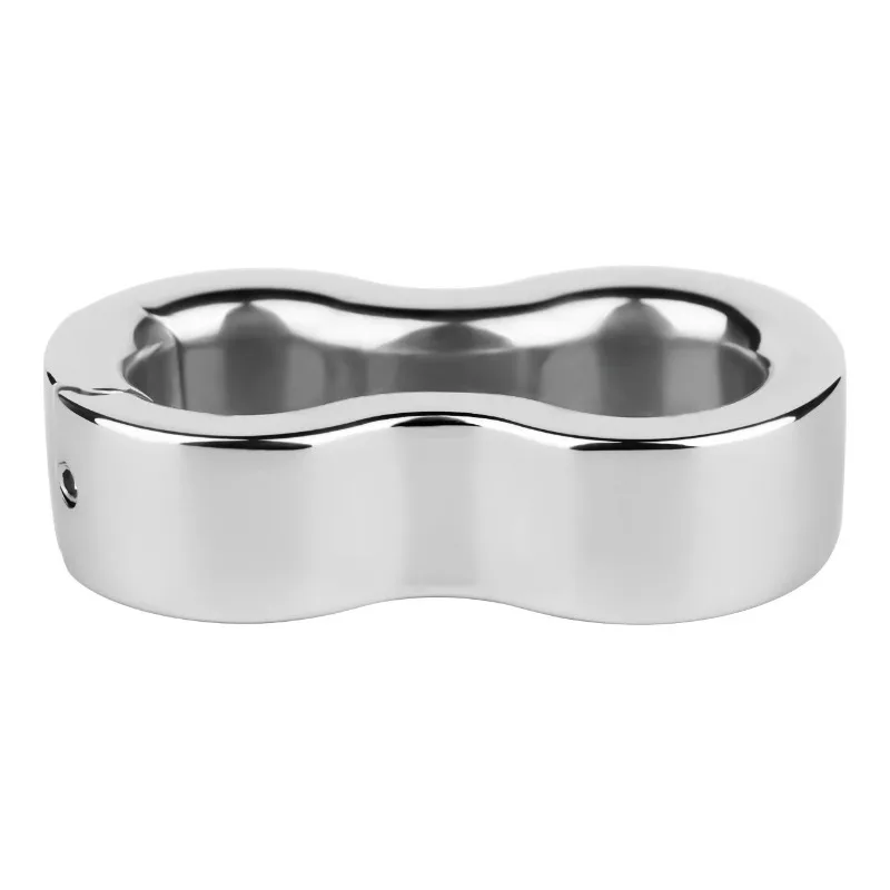 Stainless Steel Weighted Ring Set 4 Sizes Adjustable Lock Metal Massage Tool For Men Personal Wellness Discreet Package NonStick