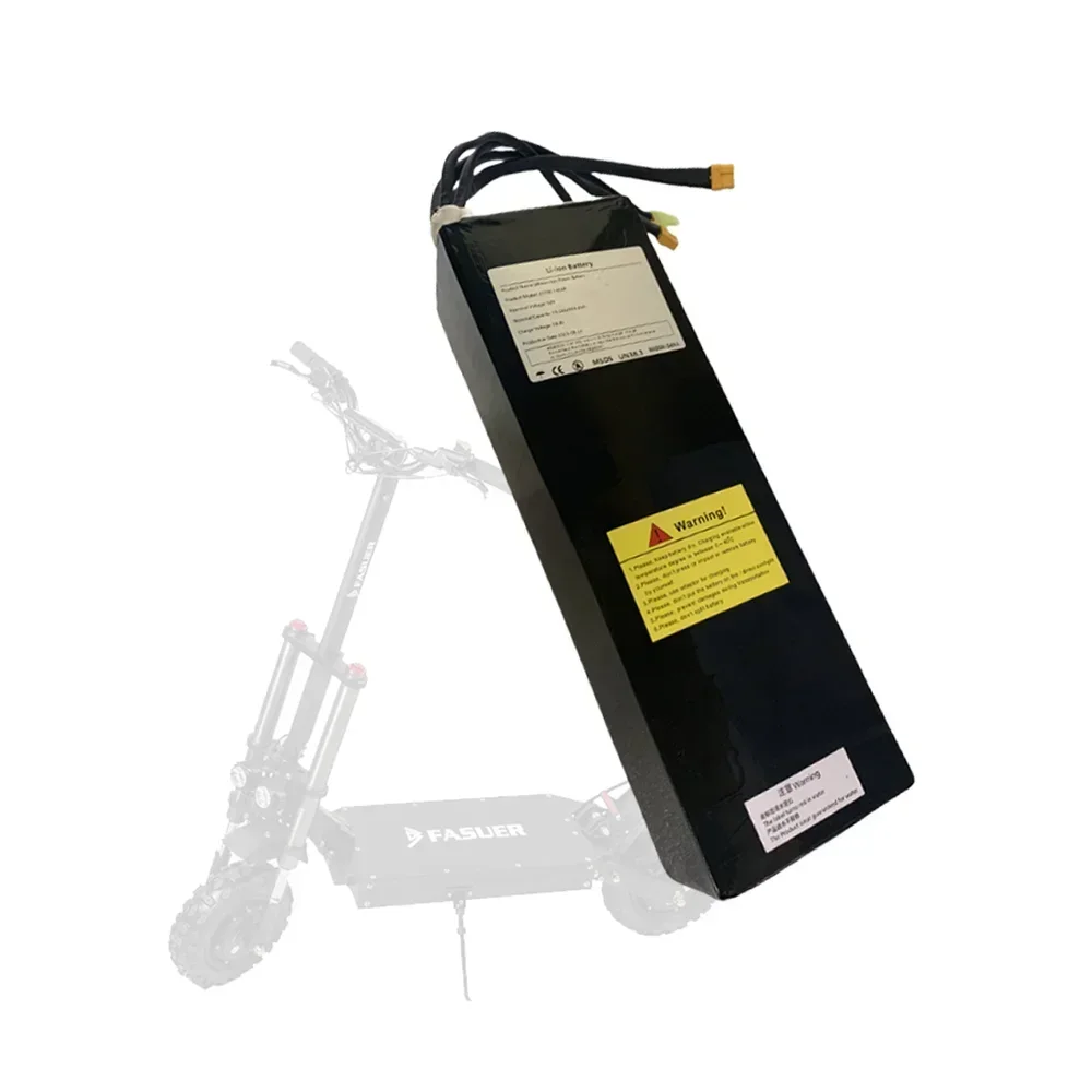 Paquete de batería de iones de litio 14S4P, 52V, 19,2 Ah, 21700, 19200mAh, puerto Dual de carga rápida, adecuado para Scooters de Doble accionamiento