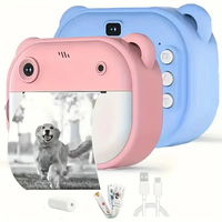 Instant Print Camera 1080P HD, Multi-Function Digital Video Camcorder with Multiple Shooting Modes, MP3 Player Support