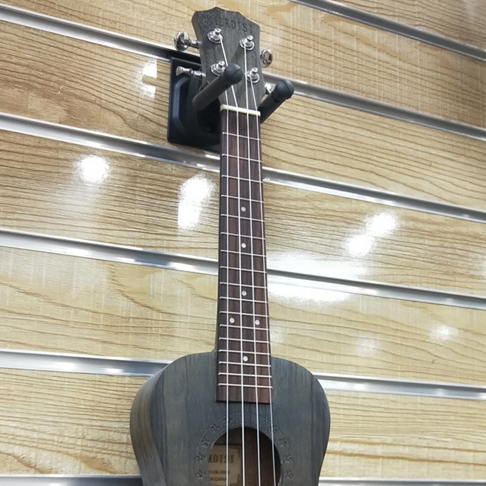 

2Pcs Guitar Wall Hook Plastic Hanger Space Saving Mount Rack for Folk Classical Electric Bass Guitar Holder Metal Hanger