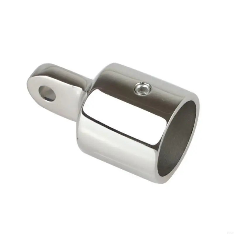 2pcs Marine Boat Yacht External Eye End Stainless Steel 316 Pipe Eye End Cap Bimini Top Fitting Hardware Canopy Tube End New