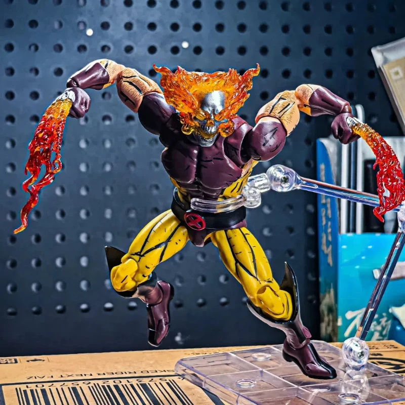 New Ct Toys Hellverine Figure Wolverine Mafex 096 138 X-Men Anime Action Figure Figurine Statue Model Customized Toys Kids Gifts
