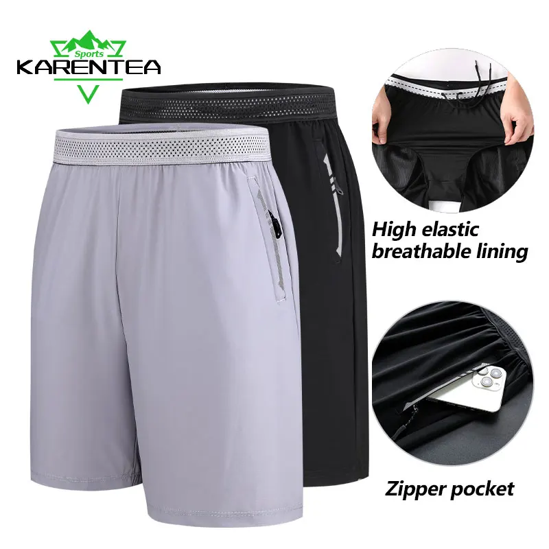 

New Men's Running Shorts Gym Sportswear Fitness Workout Scanties Pants for Male Sport Tennis Basketball Soccer Training Knickers