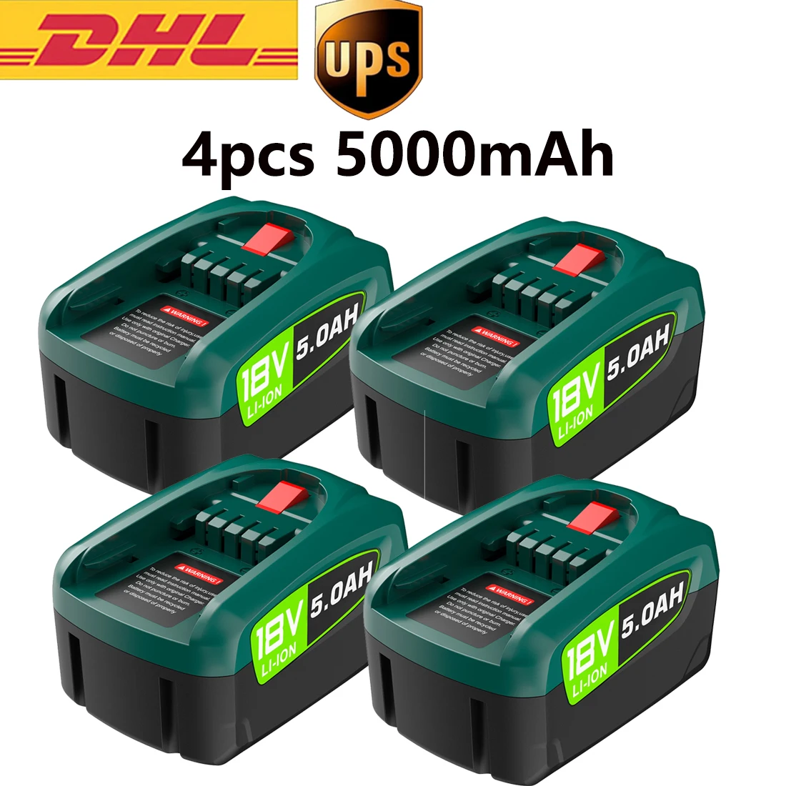 Voor Bosch PBA 5.0/8.0Ah Vervangende Batterij 18V Voor Bosch PBA PSB PSR Batterij Huis & Tuingereedschap Batterij AL1810CV AL18815CV