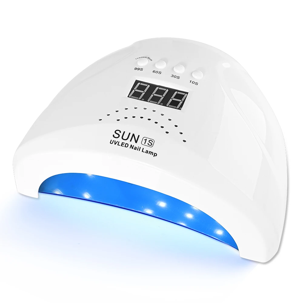 

Флюоресцентная лампа для гель-лака для ногтей с 4 настройками таймера и автоматическим датчиком, флюоресцентная лампа для дома, салона