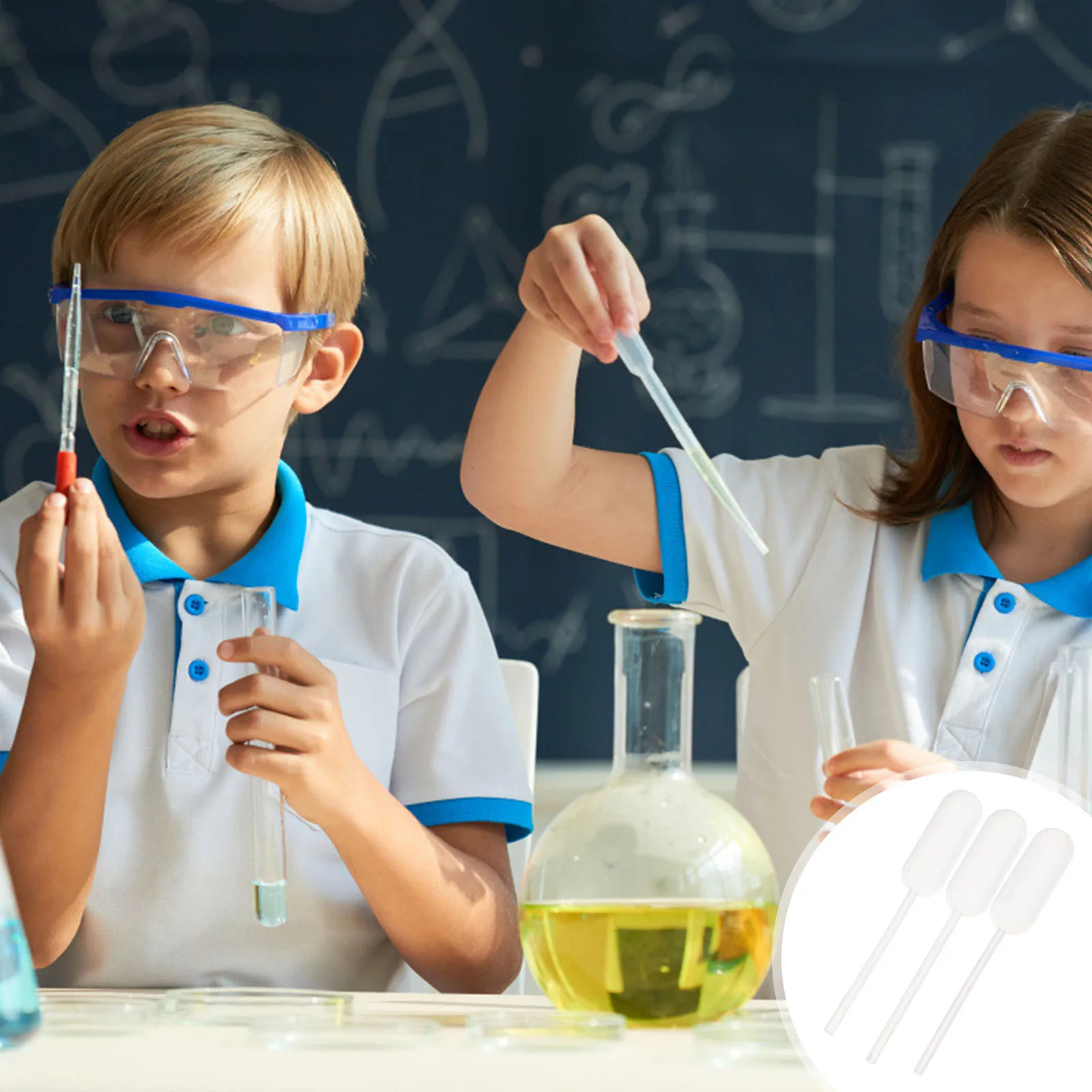 

100 Pcs Plastic Droppers Disposable Pipettes 4ml Capacity Fine Workmanship for Oils Essential Laboratory Experiments