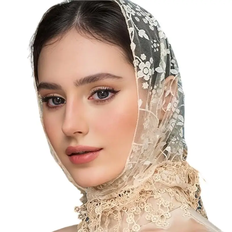 39BD Women Bridal Shawl Lace Graceful Bridal Shawl for Special Event Wrap Shawl Tasseled Wrap Decoration