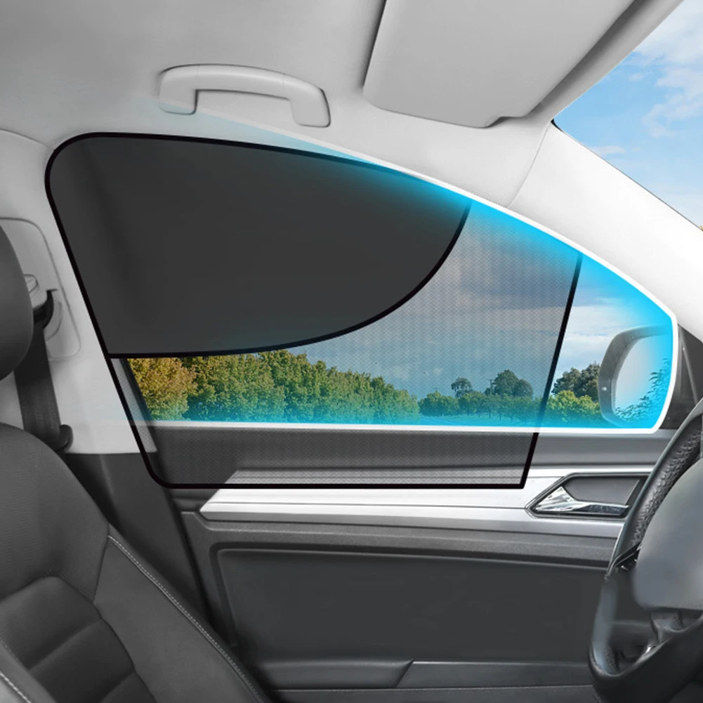 Car Sunshade Covers Cover Universal Windscreen Folding Visor Reflector Windshield Auto Magnetic Mosquito Net Accessories
