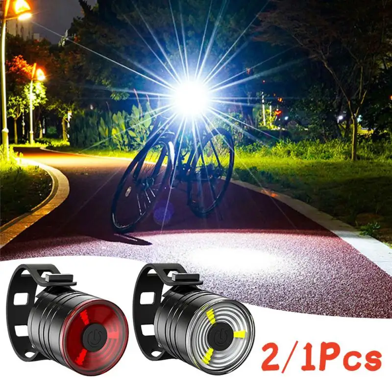 

3 Modes Bicycle Taillight 200 Lumen Waterproof Helmet Light Night Riding Warning Bike Light Bicycle Rear Light Bike Accessories