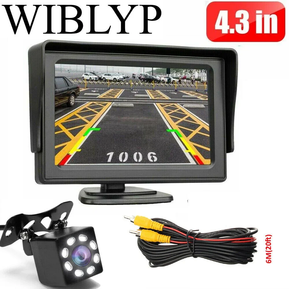 Car Rear View Camera Wide Degree 4.3